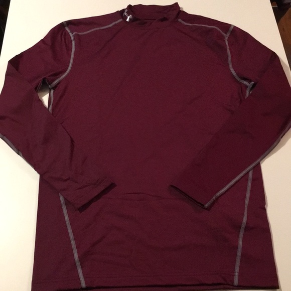 maroon under armour coldgear